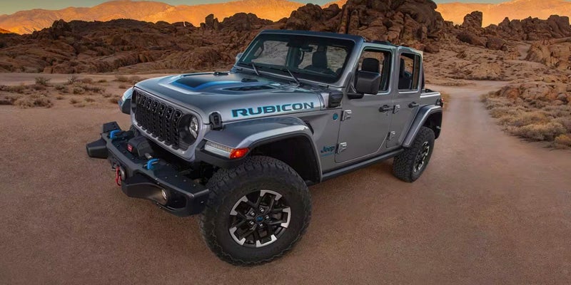 2024 Jeep Wrangler Parked in Desert