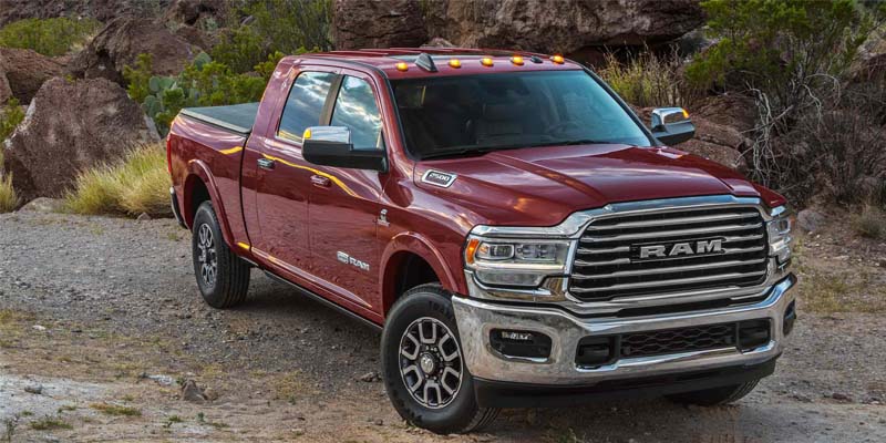 2024 Ram 2500 in red