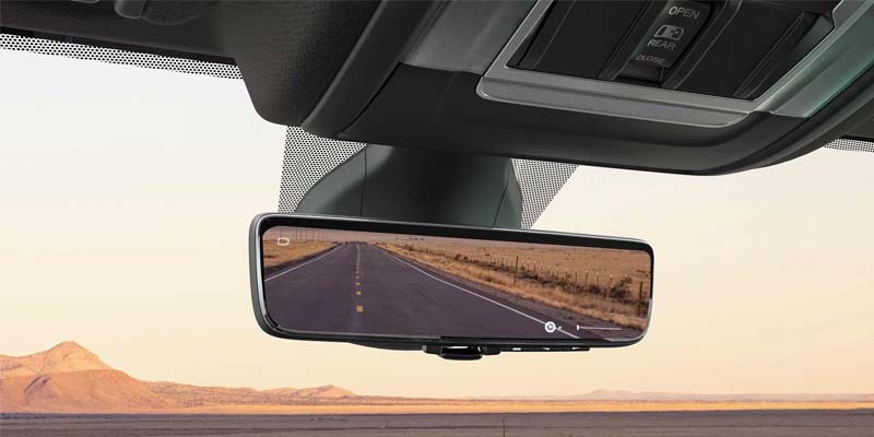 2024 Ram 2500 digital rearview mirror