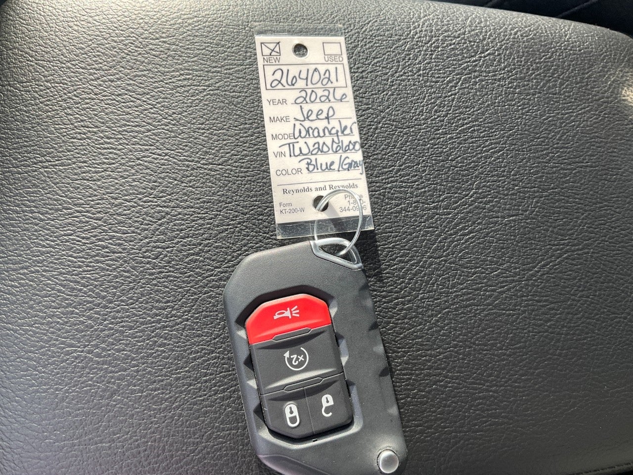 2026 Jeep Wrangler WRANGLER 2-DOOR SPORT S