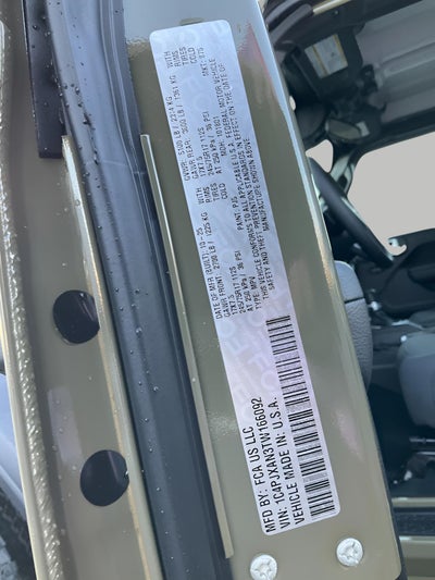 2026 Jeep Wrangler WRANGLER 2-DOOR SPORT S