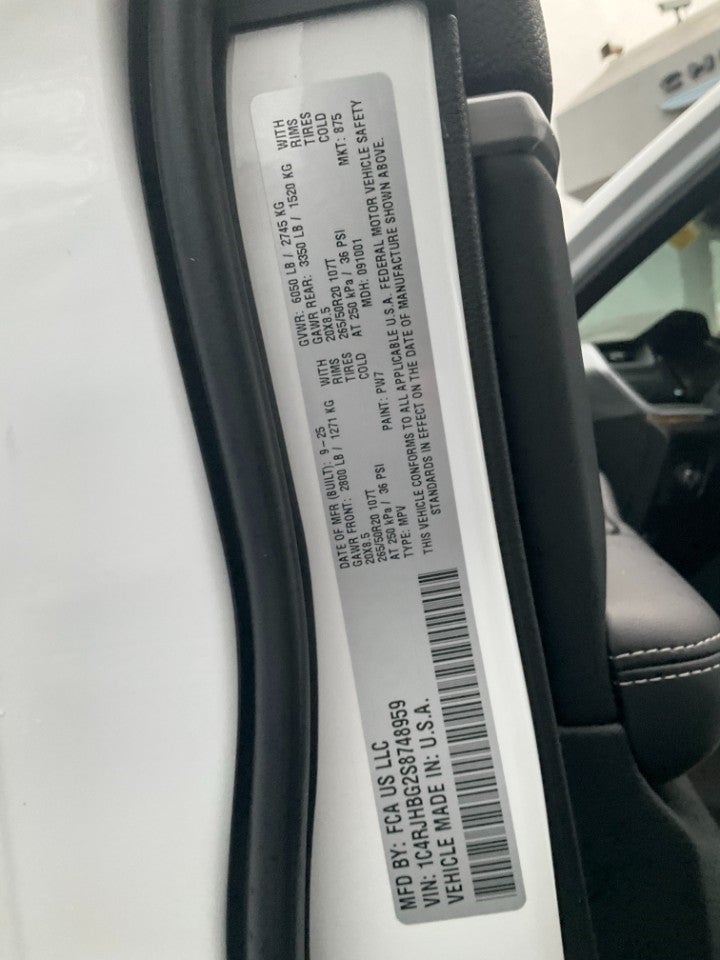 2025 Jeep Grand Cherokee GRAND CHEROKEE LIMITED 4X4