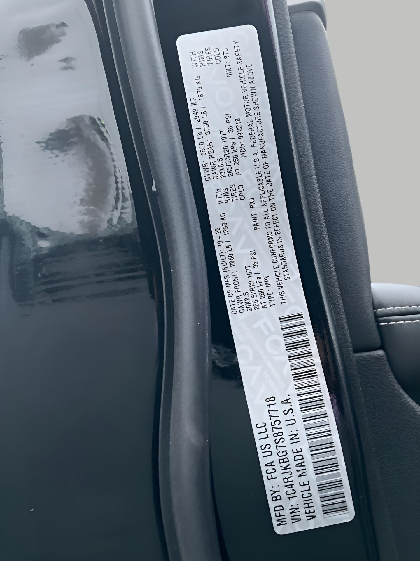 2025 Jeep Grand Cherokee GRAND CHEROKEE L LIMITED 4X4