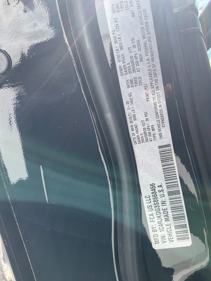 2025 Jeep Grand Cherokee GRAND CHEROKEE L OVERLAND 4X4