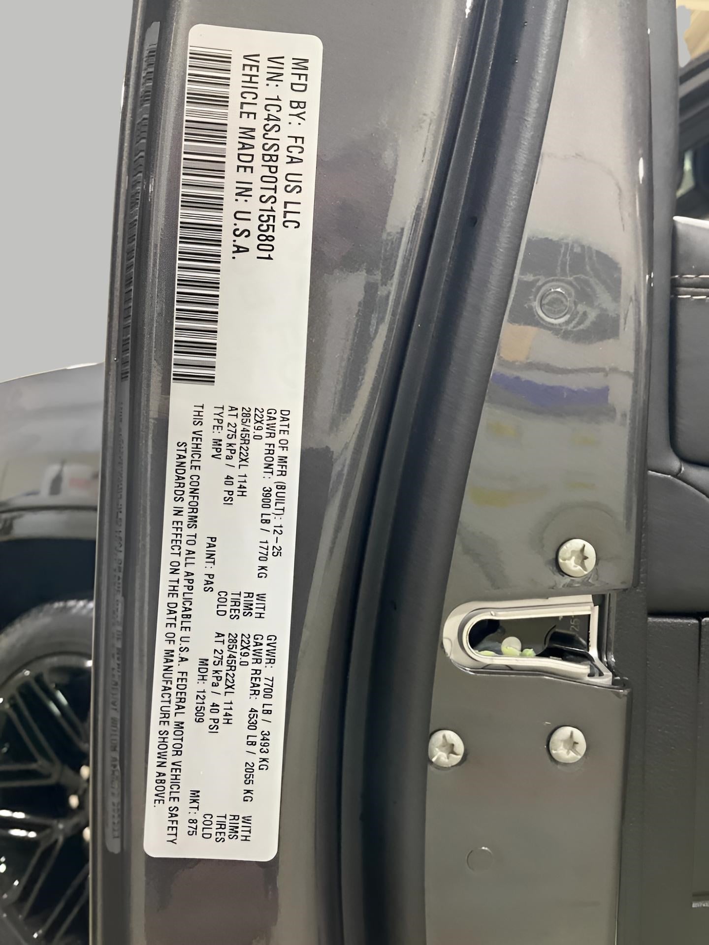 2026 Jeep Grand Wagoneer GRAND WAGONEER L LIMITED RESERVE 4X4