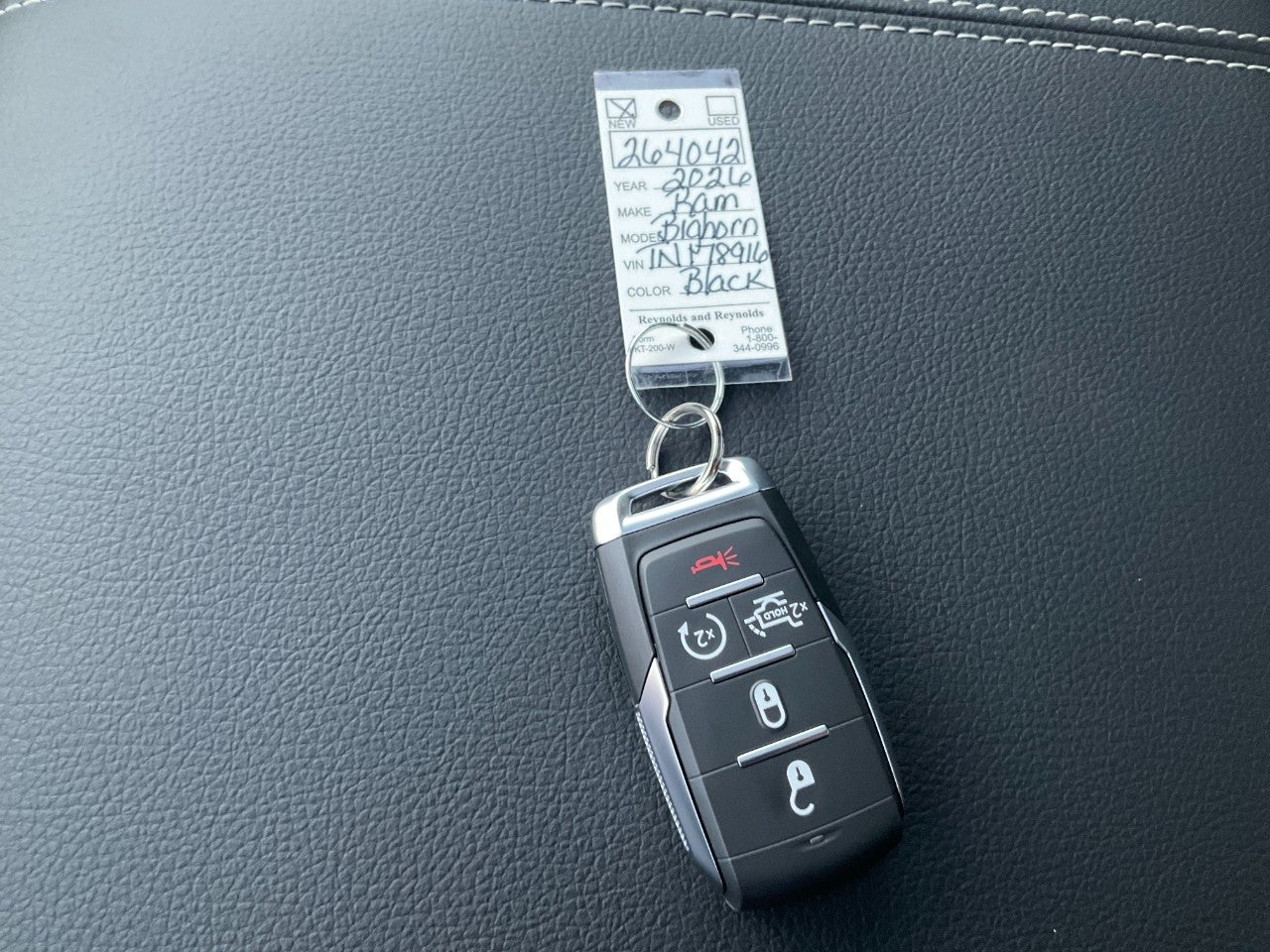 2026 RAM Ram 1500 RAM 1500 BIG HORN CREW CAB 4X4 5'7' BOX