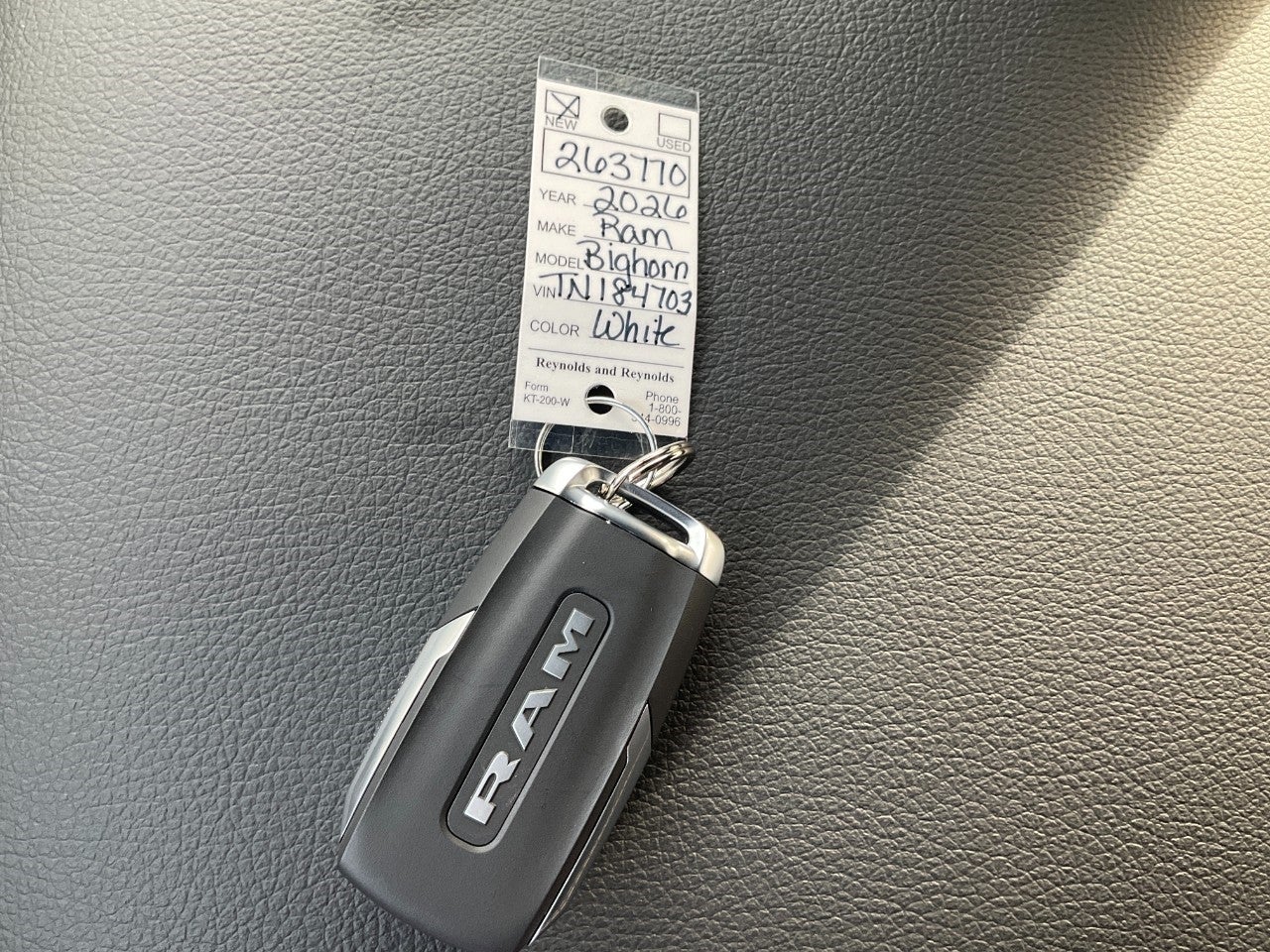 2026 RAM Ram 1500 RAM 1500 BIG HORN CREW CAB 4X4 5'7' BOX