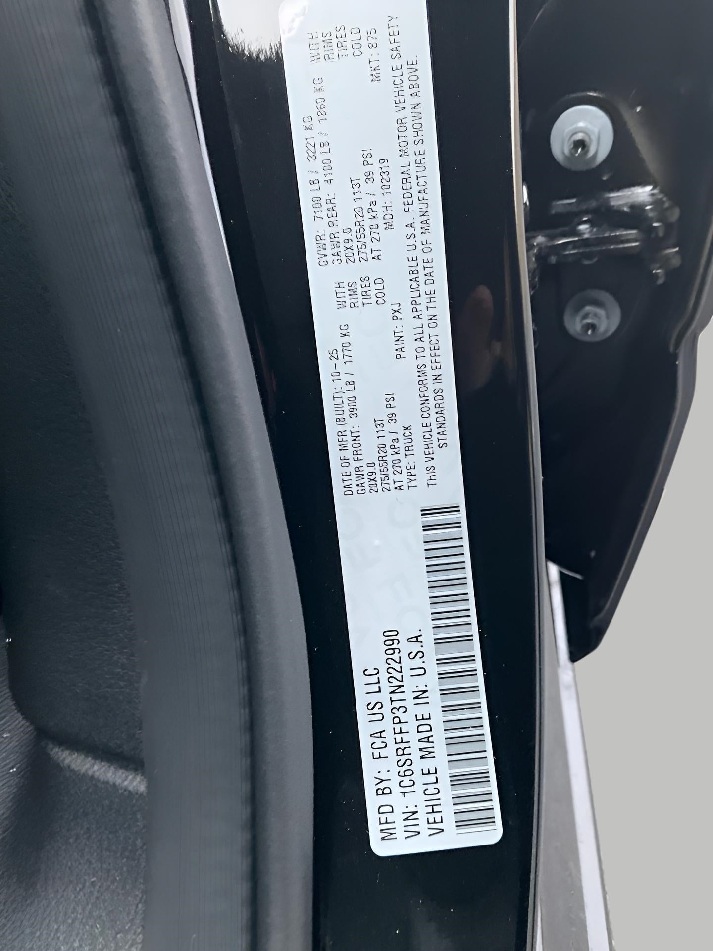 2026 RAM Ram 1500 RAM 1500 BIG HORN CREW CAB 4X4 5'7' BOX