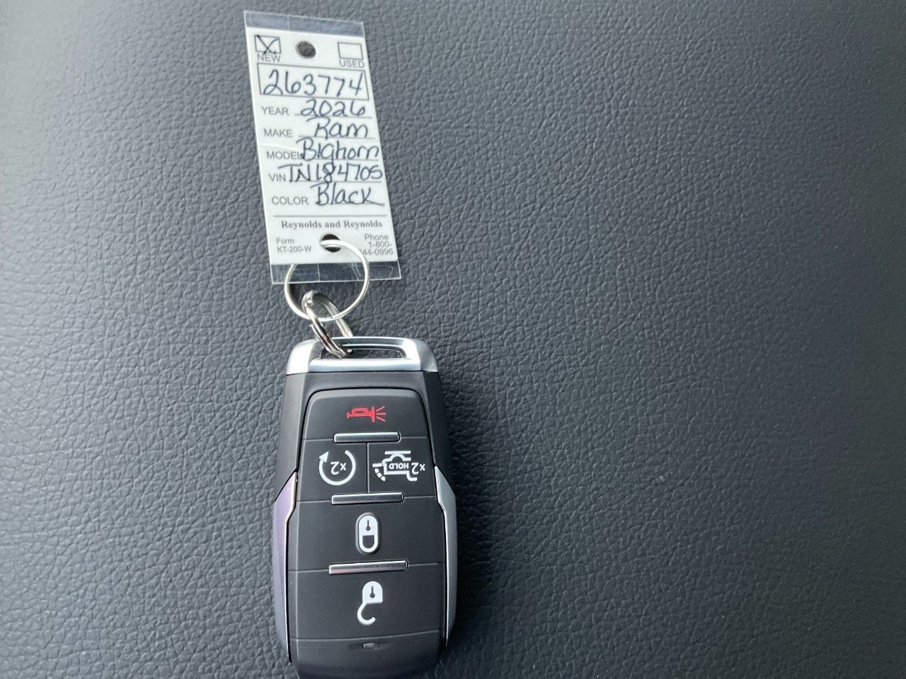 2026 RAM Ram 1500 RAM 1500 BIG HORN CREW CAB 4X4 5'7' BOX