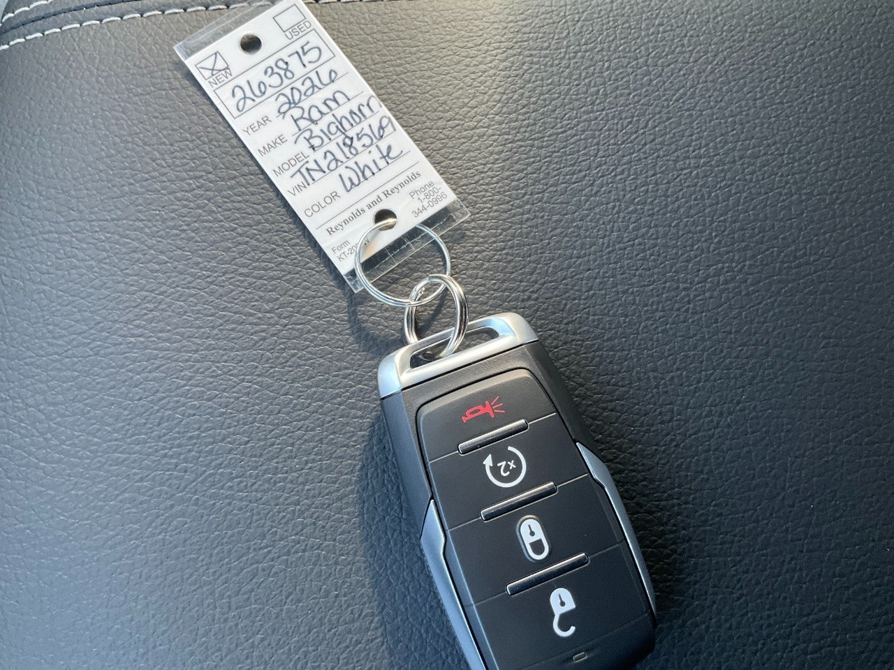 2026 RAM Ram 1500 RAM 1500 BIG HORN CREW CAB 4X4 5'7' BOX