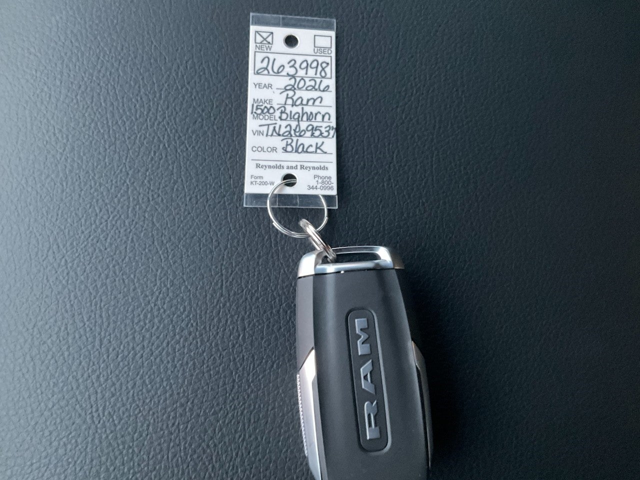 2026 RAM Ram 1500 RAM 1500 BIG HORN CREW CAB 4X4 5'7' BOX