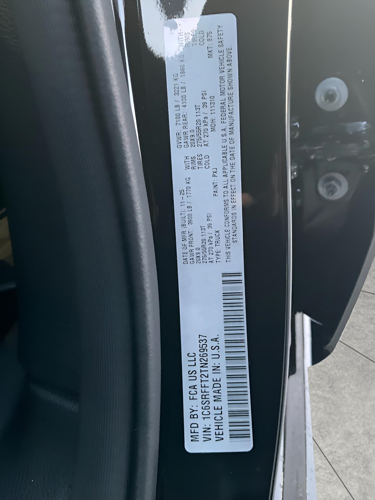 2026 RAM Ram 1500 RAM 1500 BIG HORN CREW CAB 4X4 5'7' BOX