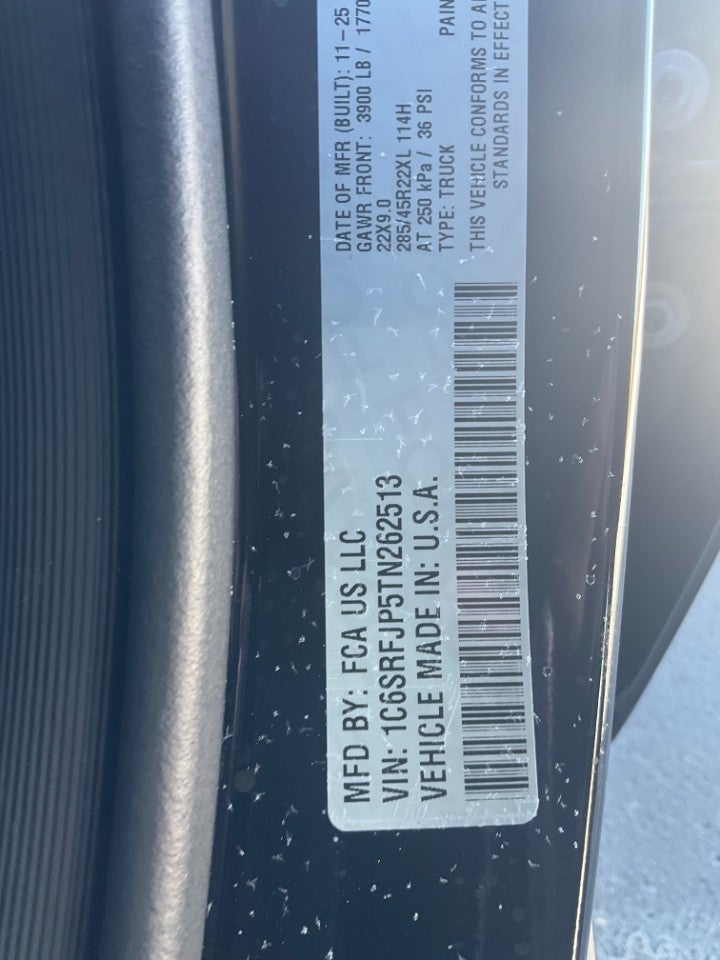 2026 RAM Ram 1500 RAM 1500 LARAMIE CREW CAB 4X4 5'7' BOX