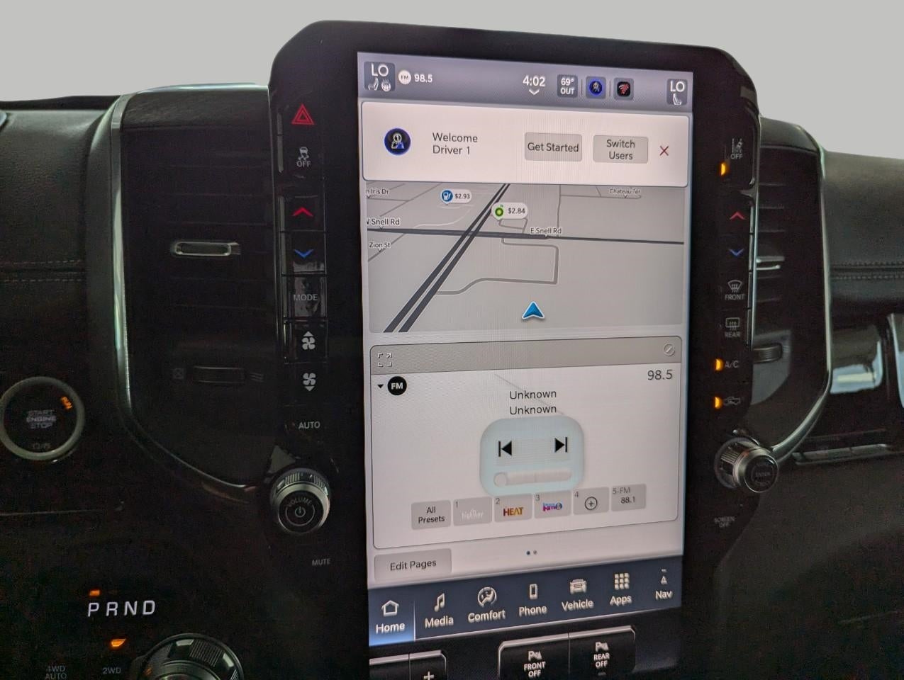 2026 RAM Ram 1500 RAM 1500 LARAMIE CREW CAB 4X4 5'7' BOX