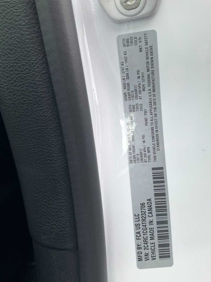 2026 Chrysler Voyager VOYAGER LX