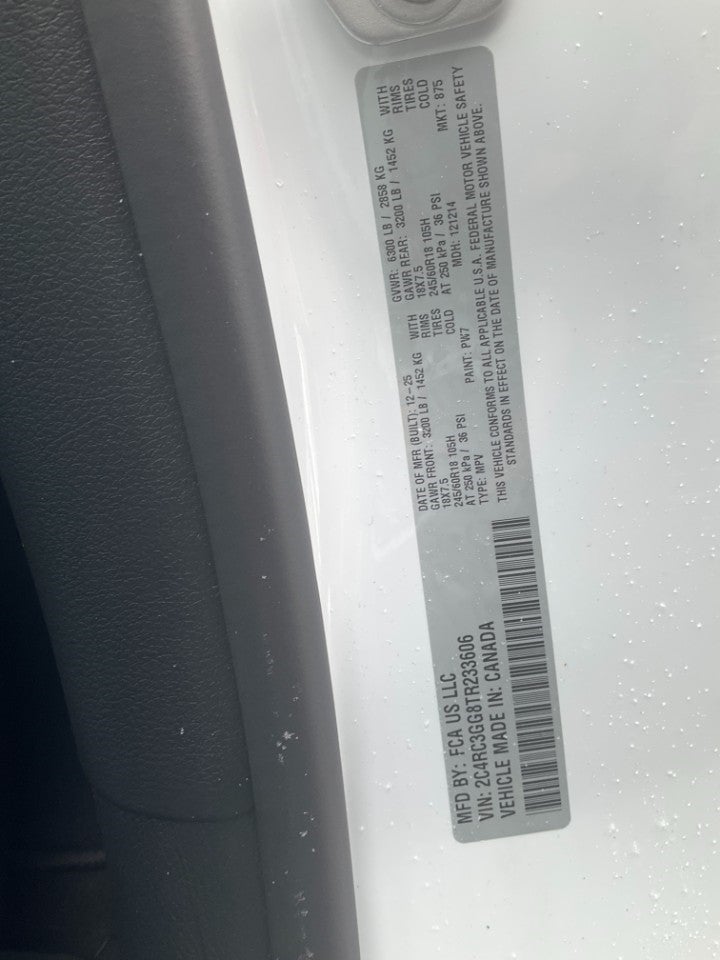 2026 Chrysler Pacifica PACIFICA LIMITED AWD