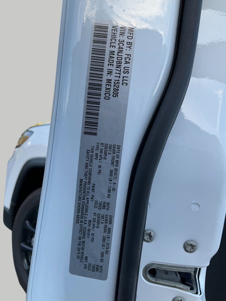 2026 Jeep Compass COMPASS LATITUDE ALTITUDE 4X4