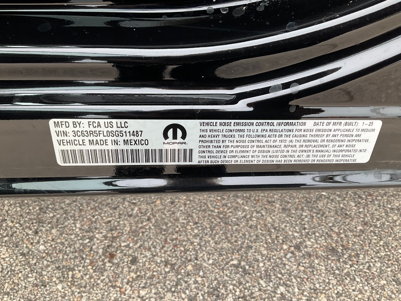 2025 RAM Ram 2500 RAM 2500 LARAMIE CREW CAB 4X4 6'4' BOX