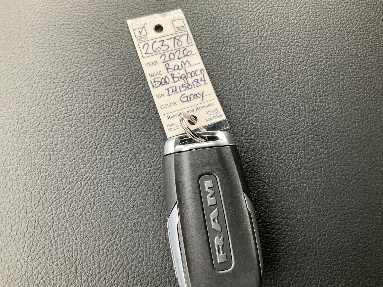 2026 RAM Ram 1500 RAM 1500 BIG HORN CREW CAB 4X4 5'7' BOX