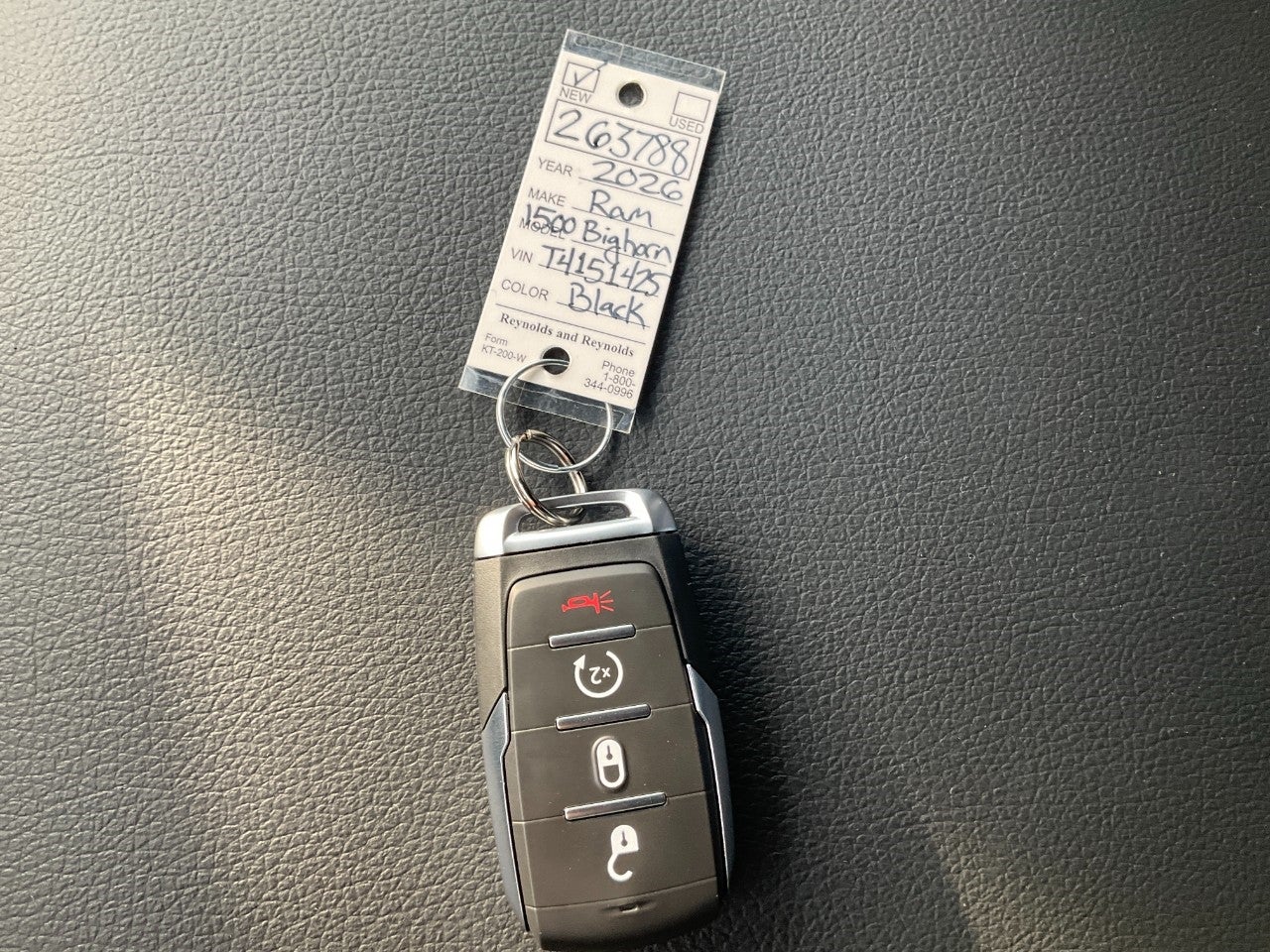 2026 RAM Ram 1500 RAM 1500 BIG HORN CREW CAB 4X4 5'7' BOX