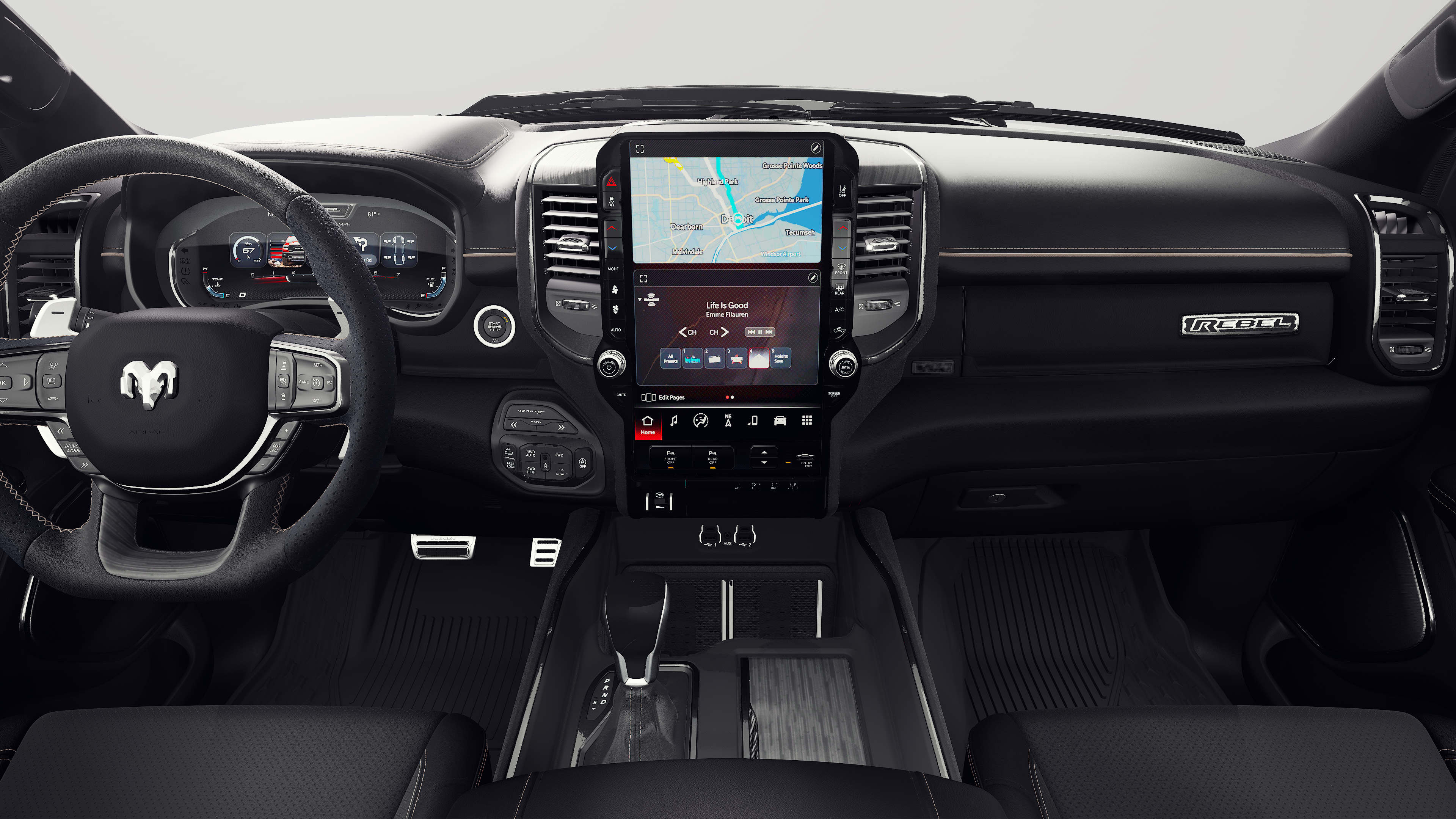 2027 RAM Ram 1500 RAM 1500 REBEL CREW CAB 4X4 5'7' BOX