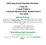 2015 Jeep Grand Cherokee Overland