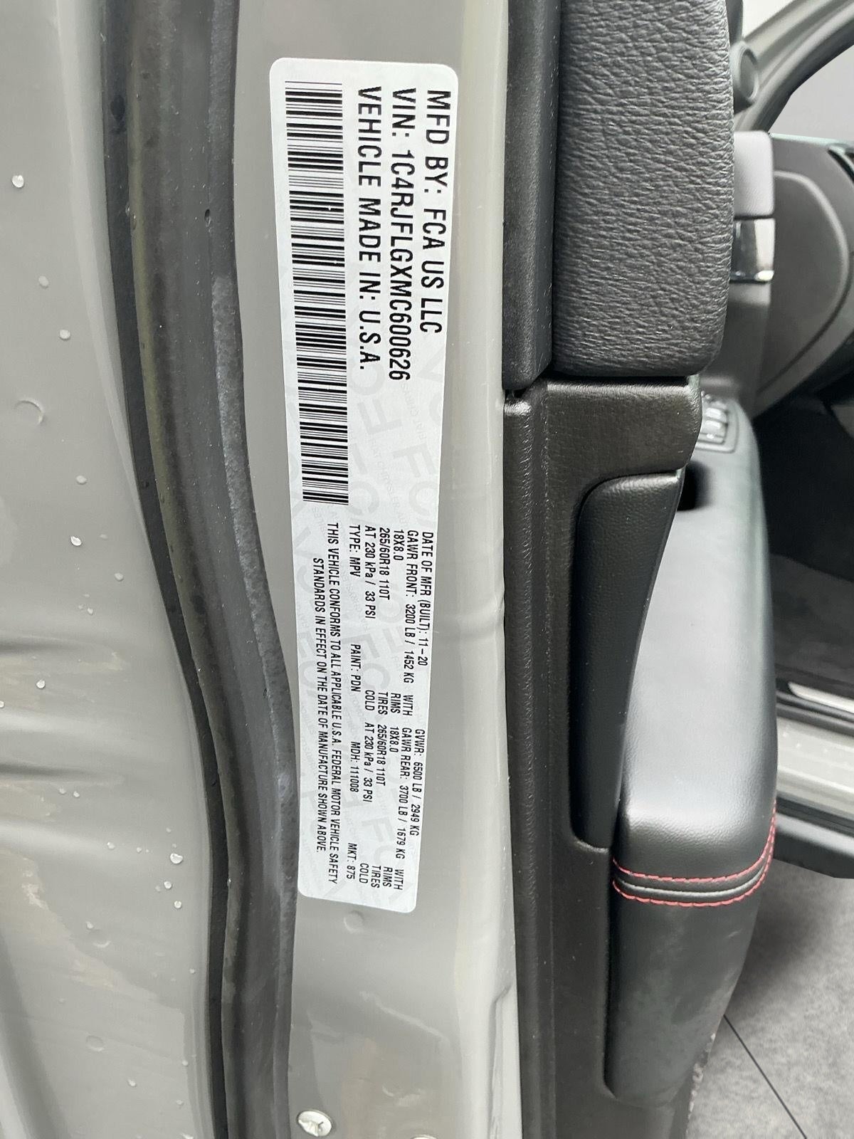 2021 Jeep Grand Cherokee Trailhawk 4x4