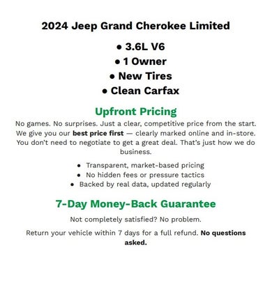 2024 Jeep Grand Cherokee Limited 4x4