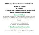 2024 Jeep Grand Cherokee Limited 4x4