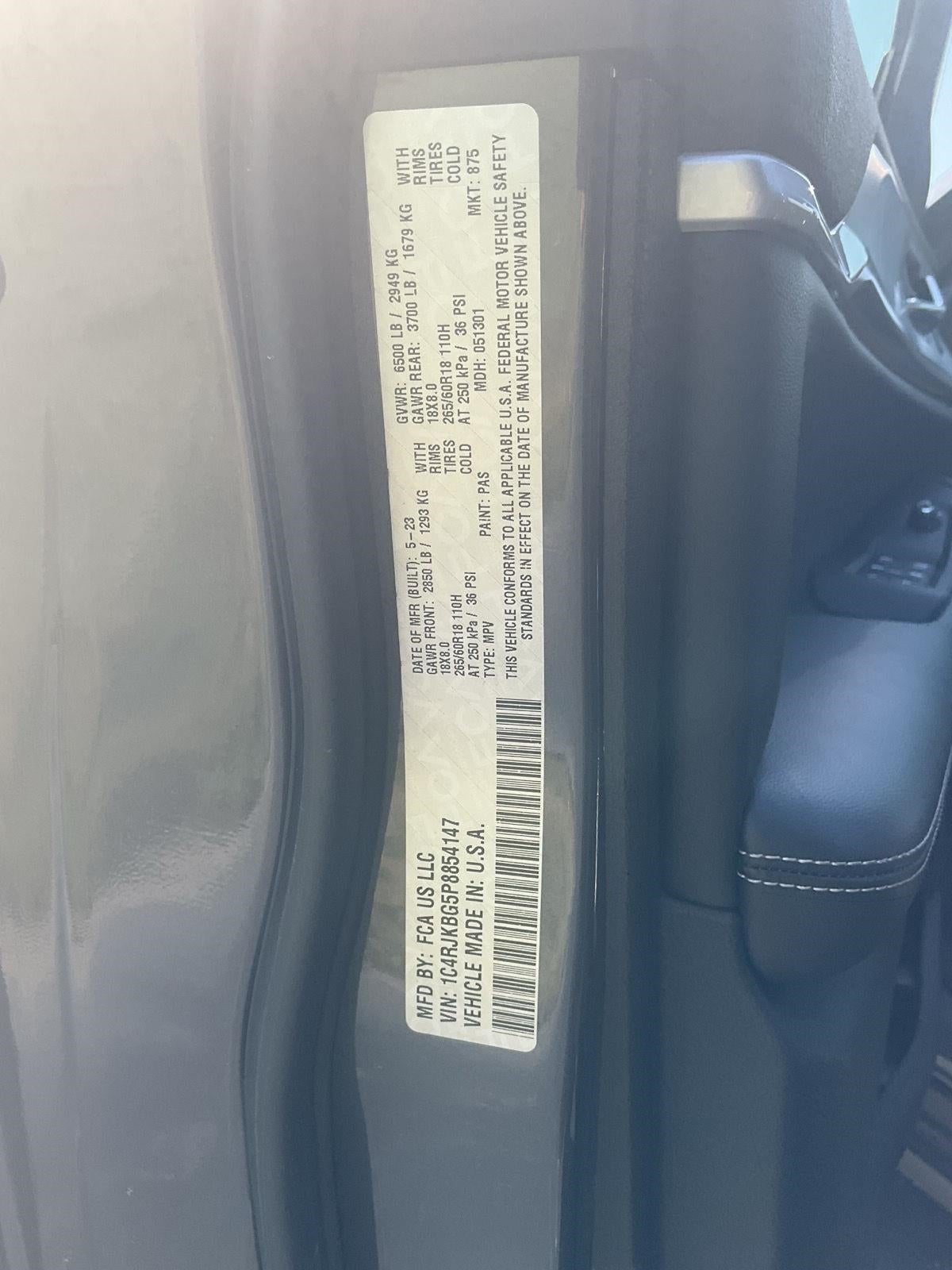 2023 Jeep Grand Cherokee L Limited 4x4