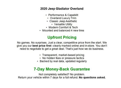 2020 Jeep Gladiator North Edition 4x4