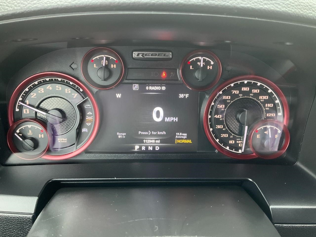 2017 RAM 1500 Rebel Crew Cab 4x4 5'7' Box