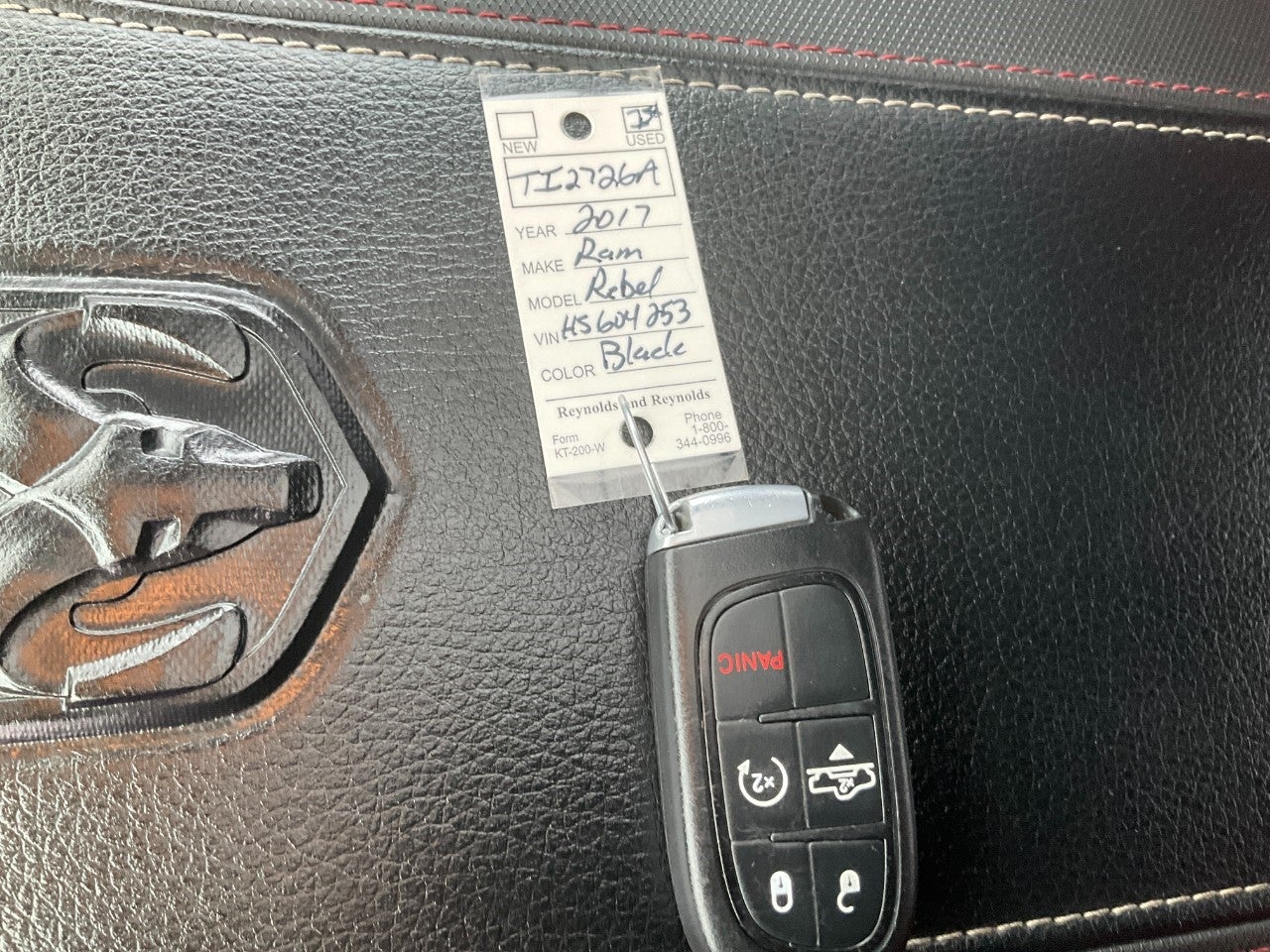 2017 RAM 1500 Rebel Crew Cab 4x4 5'7' Box