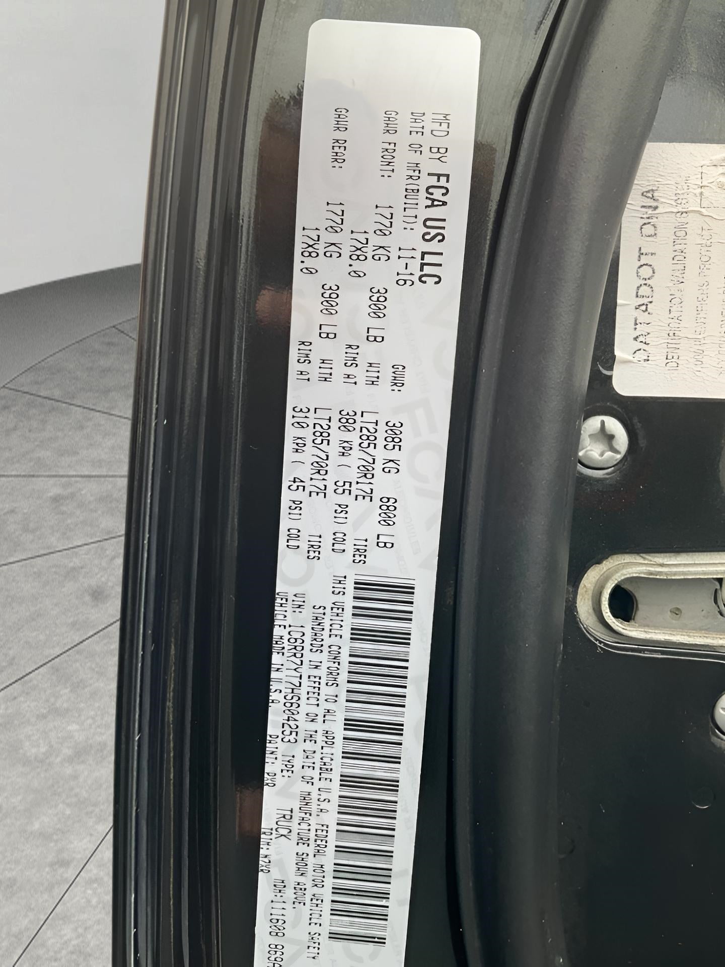 2017 RAM 1500 Rebel Crew Cab 4x4 5'7' Box