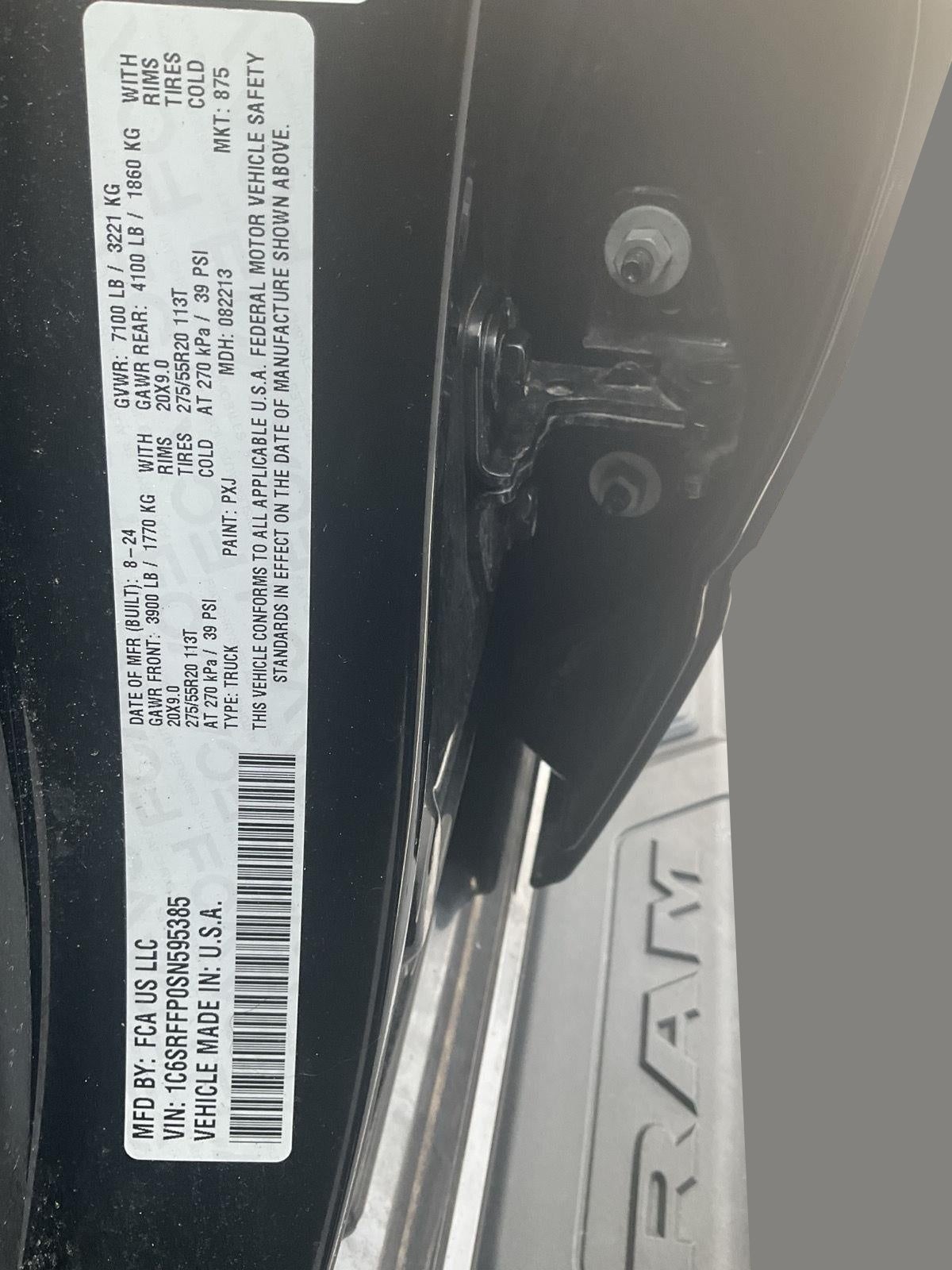 2025 RAM 1500 Big Horn Crew Cab 4x4 5'7' Box