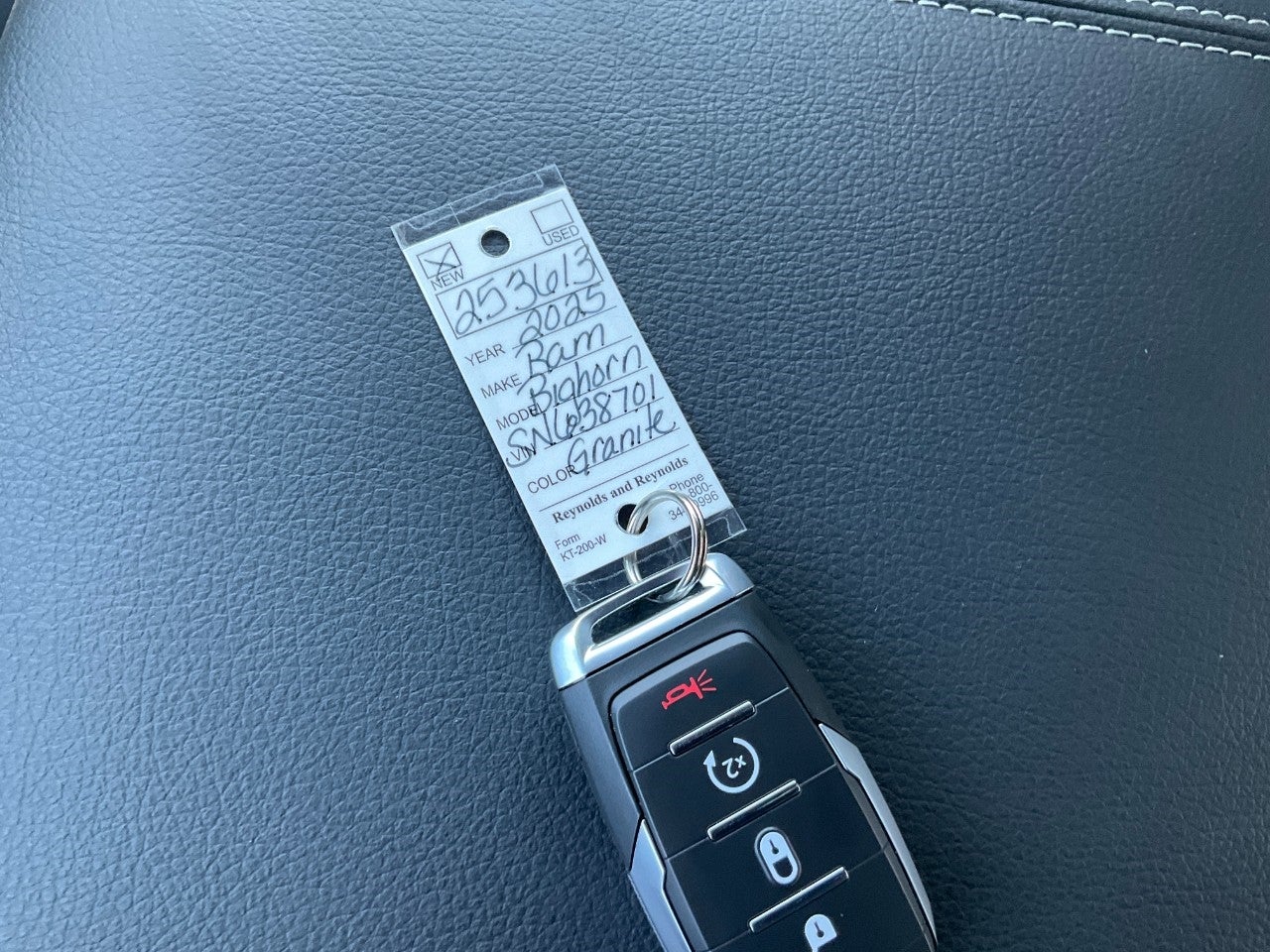 2025 RAM 1500 Big Horn Crew Cab 4x4 5'7' Box