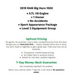 2019 RAM 1500 Big Horn/Lone Star Crew Cab 4x4 5'7' Box