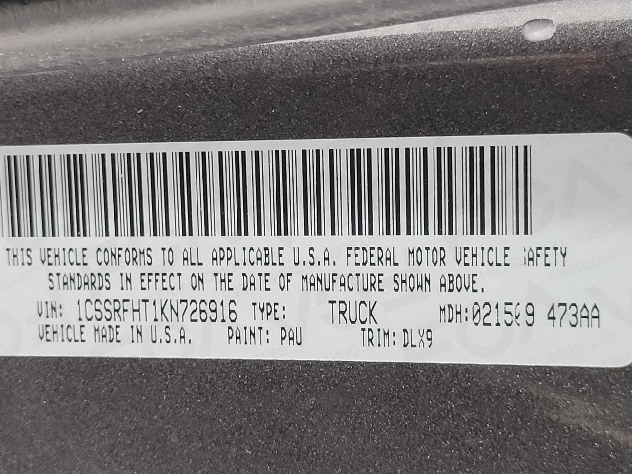 2019 RAM 1500 Limited Crew Cab 4x4 5'7' Box