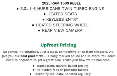 2025 RAM 1500 Rebel