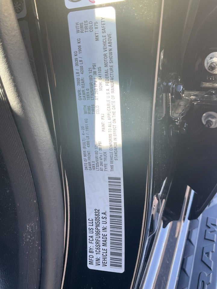 2023 RAM 1500 TRX Crew Cab 4x4 5'7' Box
