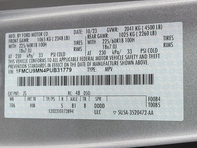 2023 Ford Escape ST-Line