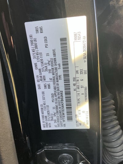 2019 Ford F-150 XL