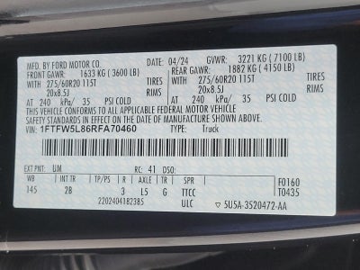 2024 Ford F-150 LARIAT