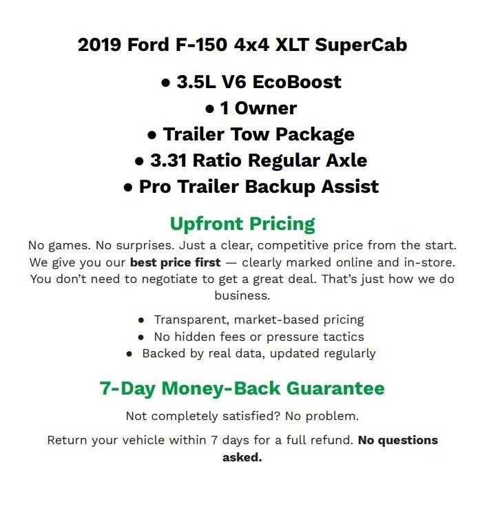 2019 Ford F-150 EXTENDED CAB PICKUP - STANDARD BED