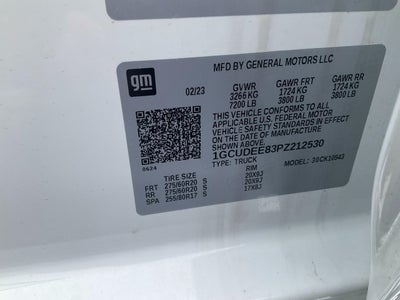 2023 Chevrolet Silverado 1500 4WD Crew Cab Short Bed RST