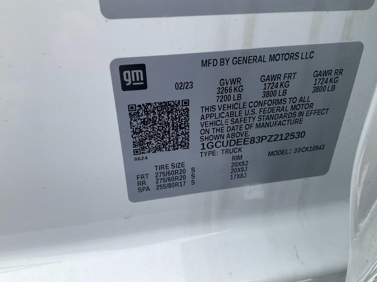 2023 Chevrolet Silverado 1500 4WD Crew Cab Short Bed RST