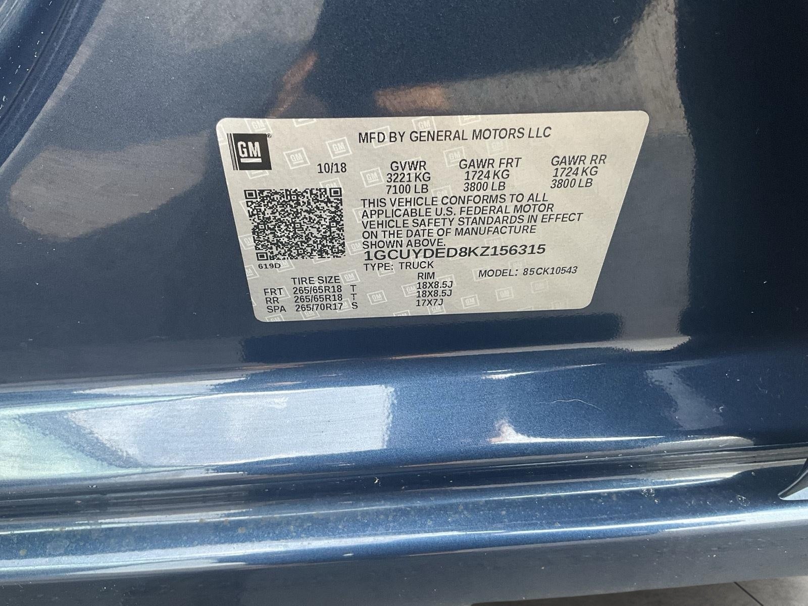 2019 Chevrolet Silverado 1500 LT