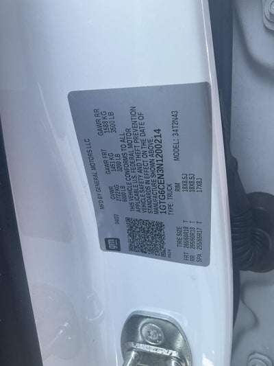 2022 GMC Canyon 4WD Crew Cab Short Box Elevation