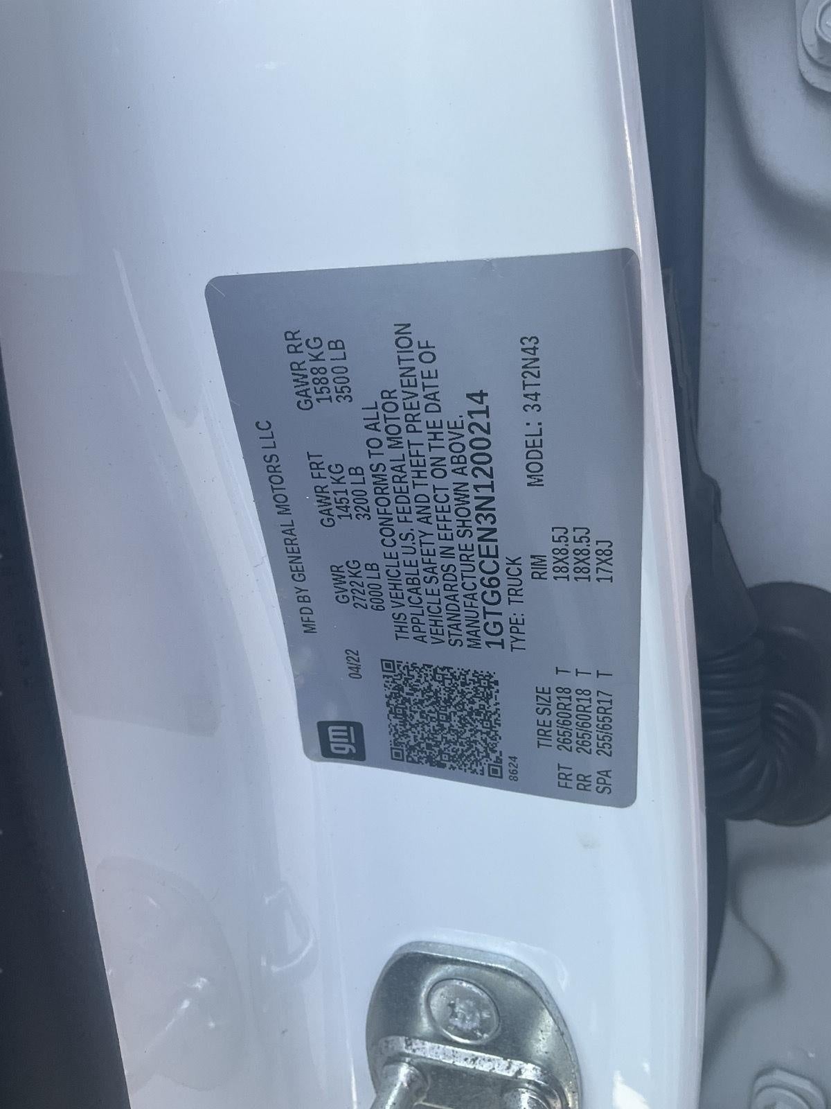 2022 GMC Canyon 4WD Crew Cab Short Box Elevation