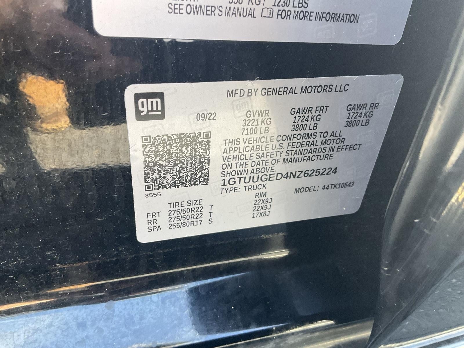 2022 GMC Sierra 1500 4WD Crew Cab Short Box Denali